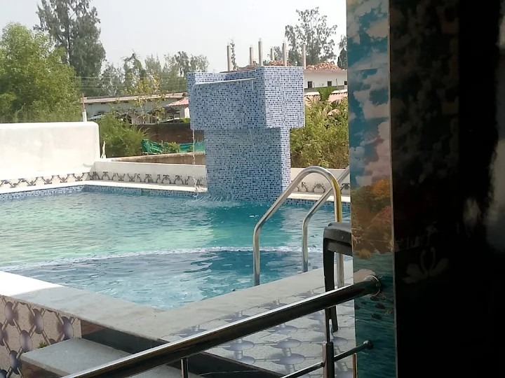 Resort Swimming Pool Fountain